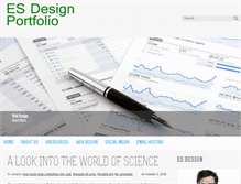 Tablet Screenshot of esdesignportfolio.com